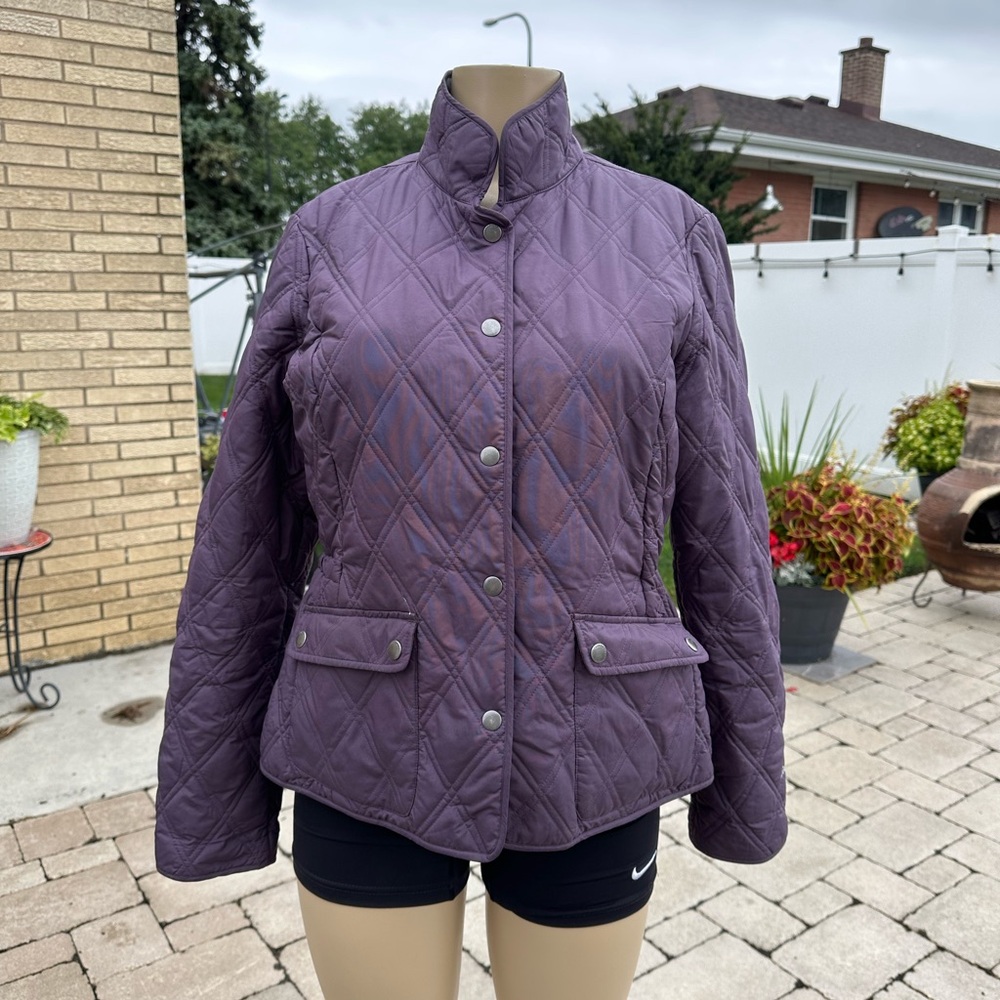 Eddie Bauer Goose Down Jacket Women's Purple Size M